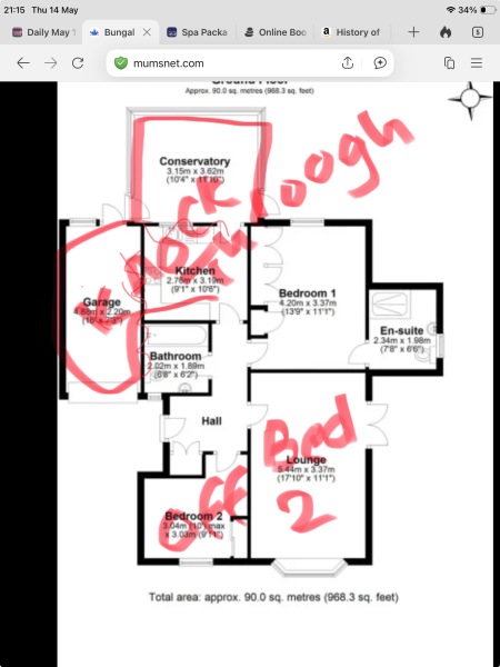 Bungalow floorplan help