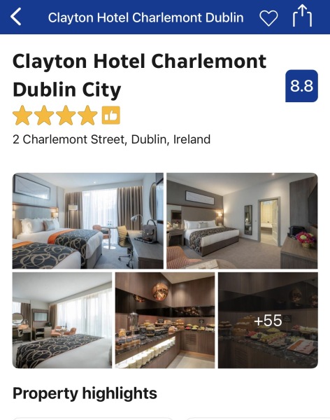 Dublin hotel recommendations