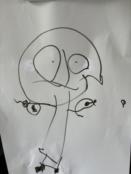 Another one of those ‘what age child do you think drew this’ thread