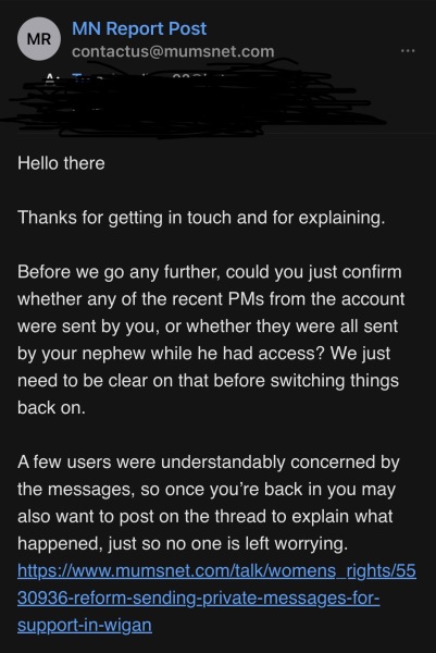 Reform sending private messages for support in Wigan