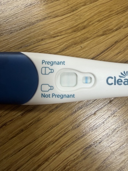 Positive test or evaporation line - not tracked ovulation this cycle so unsure of DPO