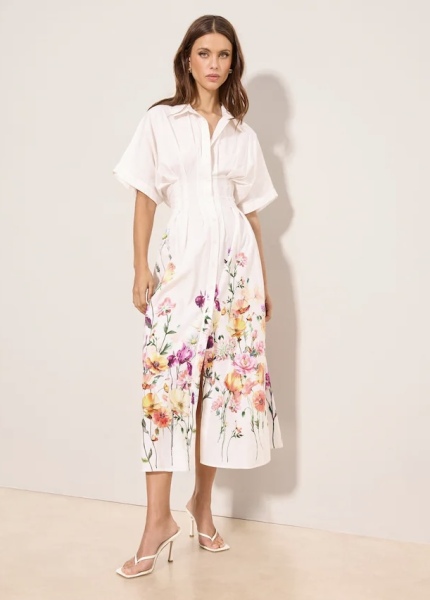 I need a wedding outfit that ticks specific boxes
