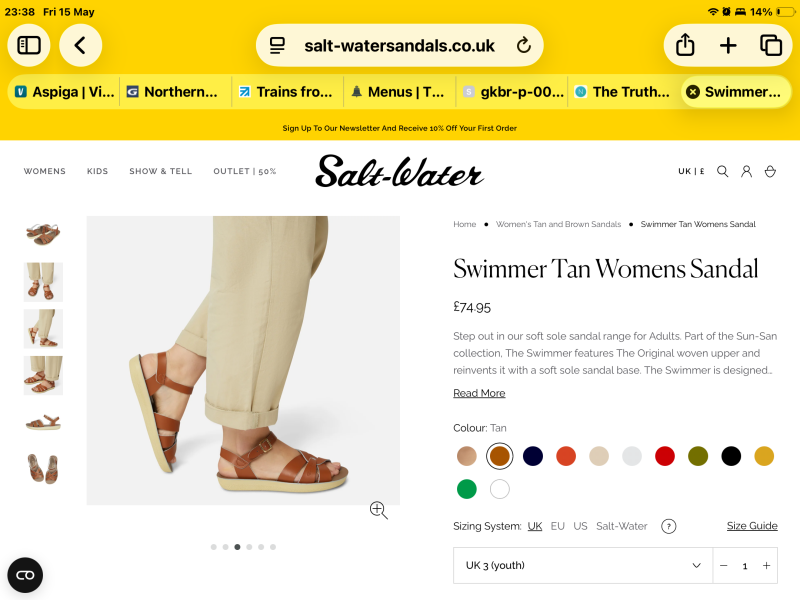 Anyone recognise these shoes from the Seasalt catalogue?