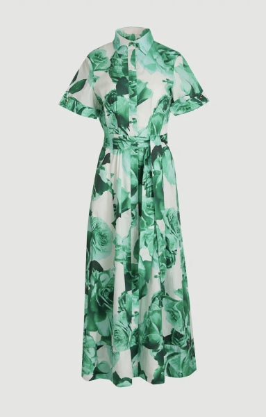 Looking for a polished khaki shirt dress for a wedding anniversary