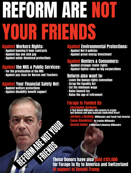If you voted Reform, I would love to know why?