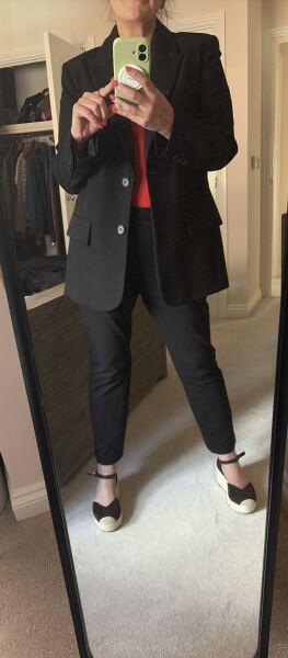 Is this outfit totally wrong for first day in new job tomorrow?