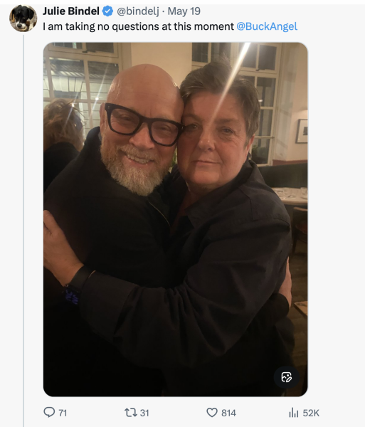 Buck Angel and Julie Bindel event