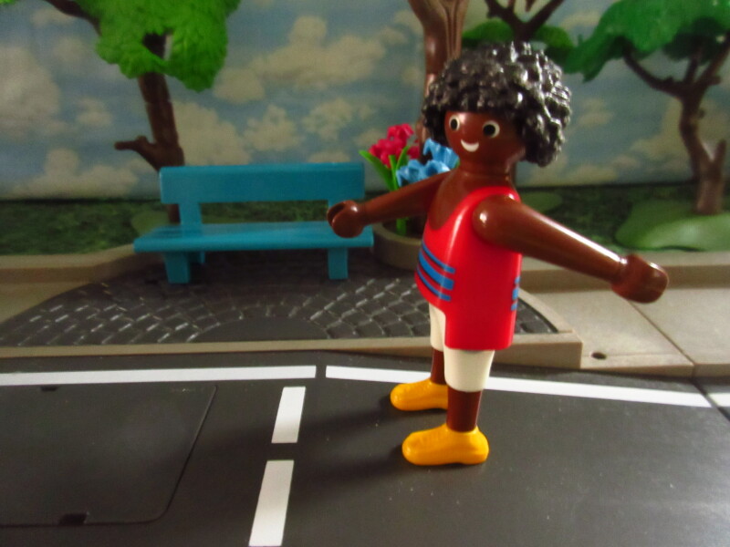 It's Springtime in Eastgate Park for the Playmobil people in our house...