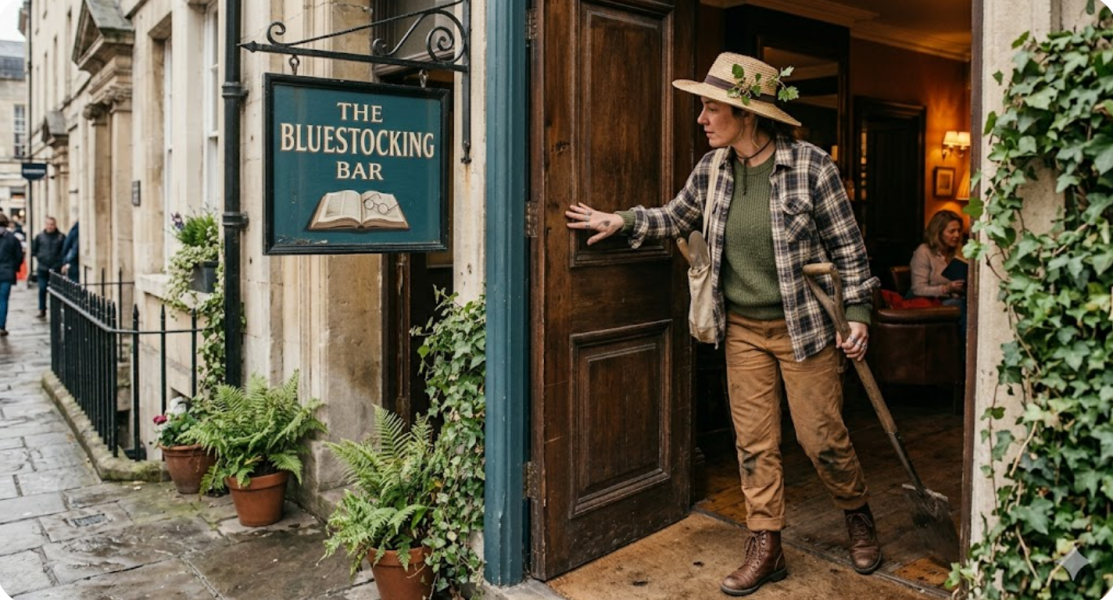 Bluestocking Women’s Pub - it’s Maytime!