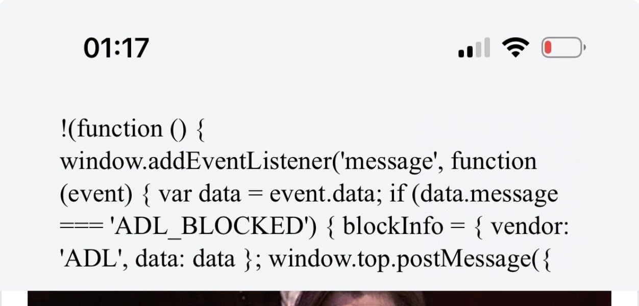 Anyone else getting an error notice on their phone while using mumsnet