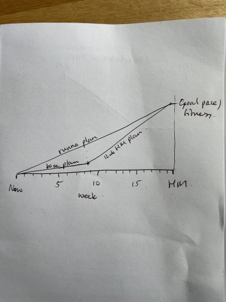 Returning to marathon training after injury, which plan would suit best?