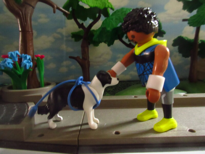 It's Springtime in Eastgate Park for the Playmobil people in our house...