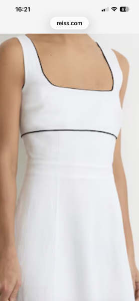 Trying to find a navy H&M linen blend maxi dress