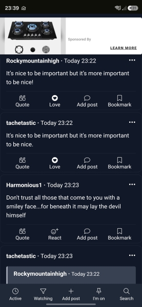To ask for the life advice that has served you well?