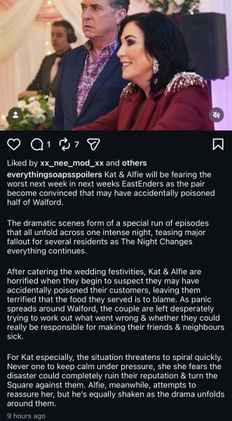 EastEnders: the SPOILERS thread!