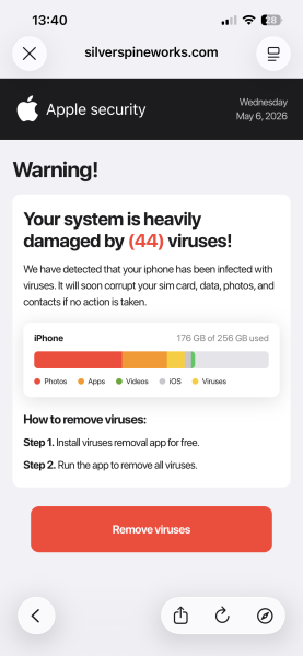 Virus Scam