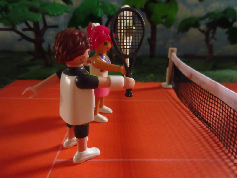 It's Springtime in Eastgate Park for the Playmobil people in our house...
