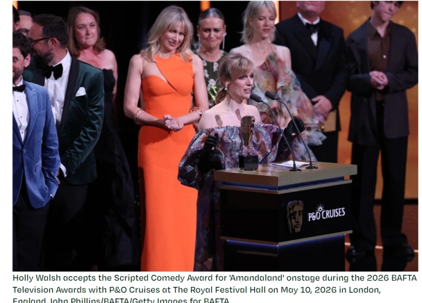 Can anyone identify Holly Walsh's BAFTA TV Awards Dress and/or Designer ...