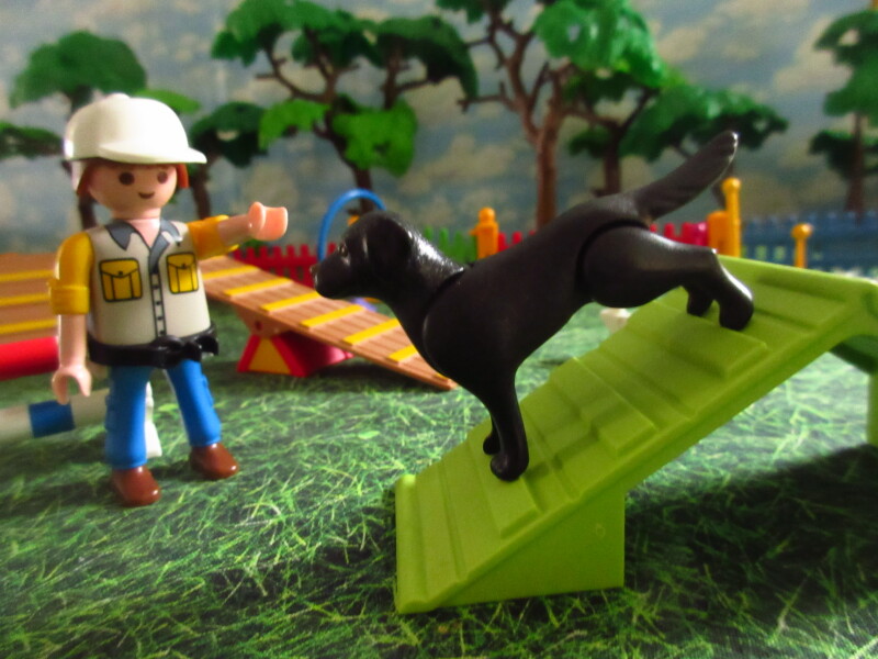 It's Springtime in Eastgate Park for the Playmobil people in our house...