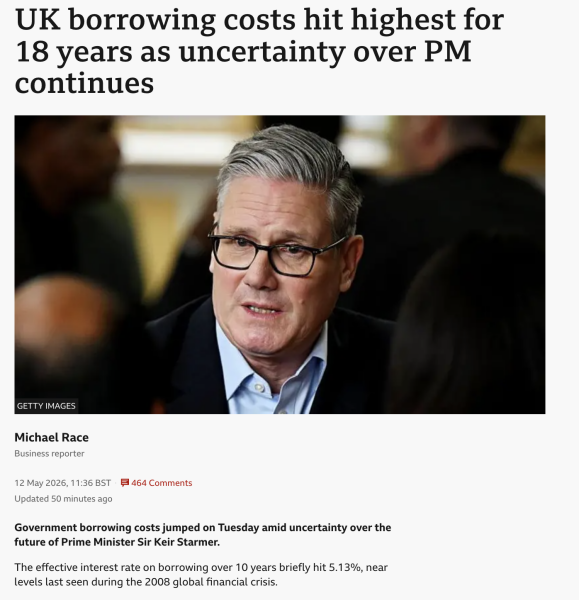 "Keir Starmer's refusal to go is risking another Greece-style economic collapse"