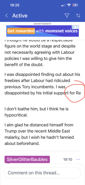 Text in posts cut off on screen