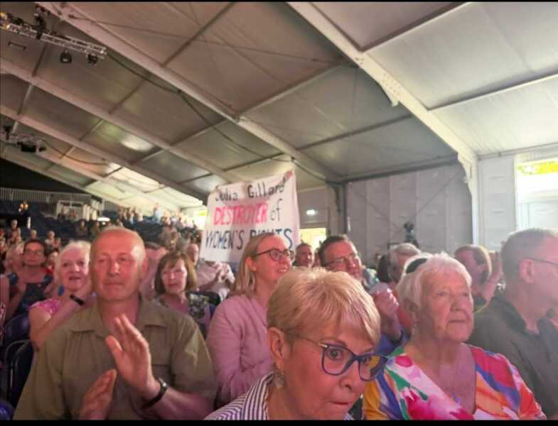 The loathesome Julia Gillard, destroyer of women's rights in Australia, is appearing that THREE events at the Hay Festival!