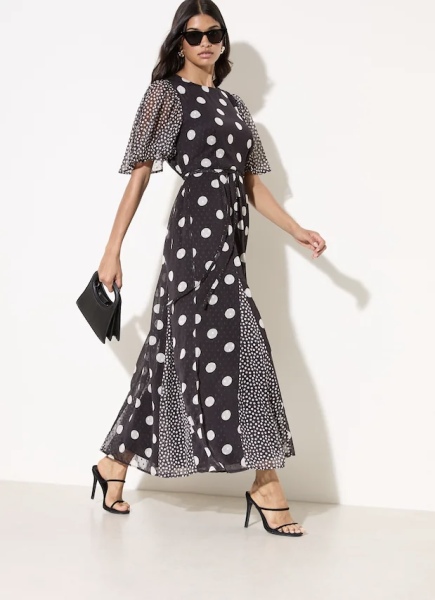 I need a wedding outfit that ticks specific boxes