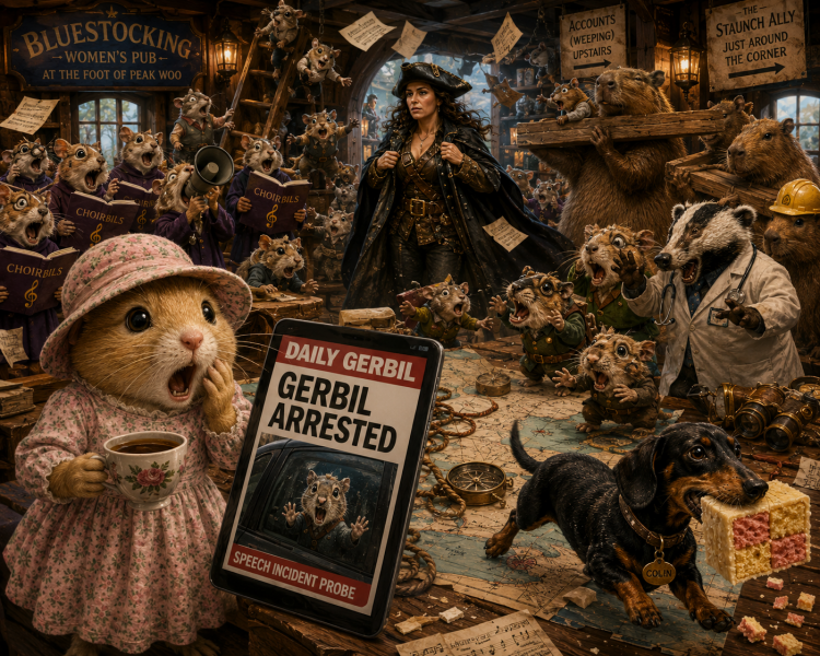 The Bluestocking Pub: Infinite Cocktails, Questionable Logistics