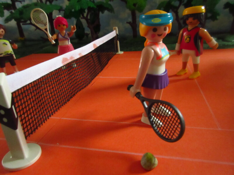It's Springtime in Eastgate Park for the Playmobil people in our house...