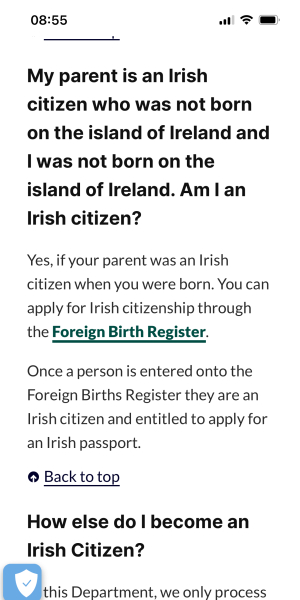 to ask if Irish vs U.K. passport makes a difference?