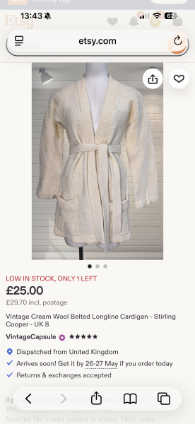 Can you help my unfashionable quest for a cardigan?