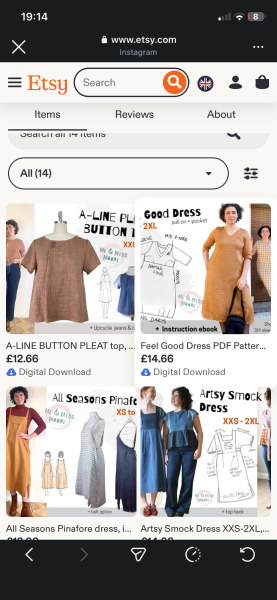 Anyone used a dressmaking pattern from ‘Me & Miss Moore’?