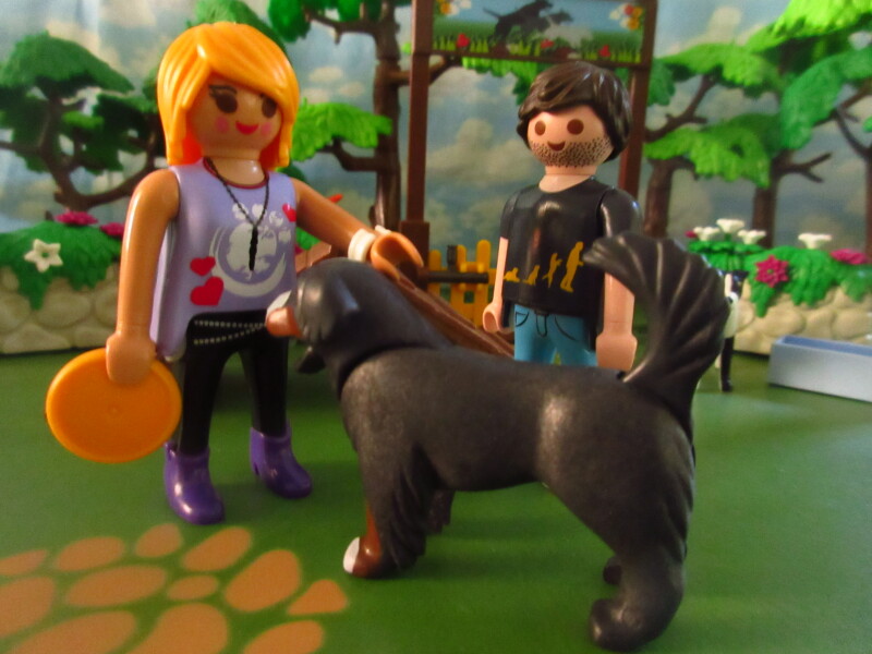 It's Springtime in Eastgate Park for the Playmobil people in our house...