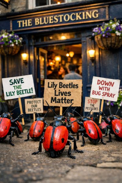 Bluestocking Women’s Pub - it’s Maytime!
