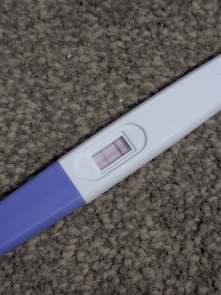 9 weeks - test line gone lighter