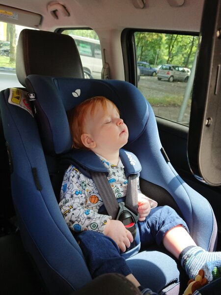 How old was your baby when you moved them to a next stage car seat