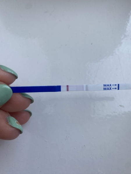 10dpo positive or indent line?