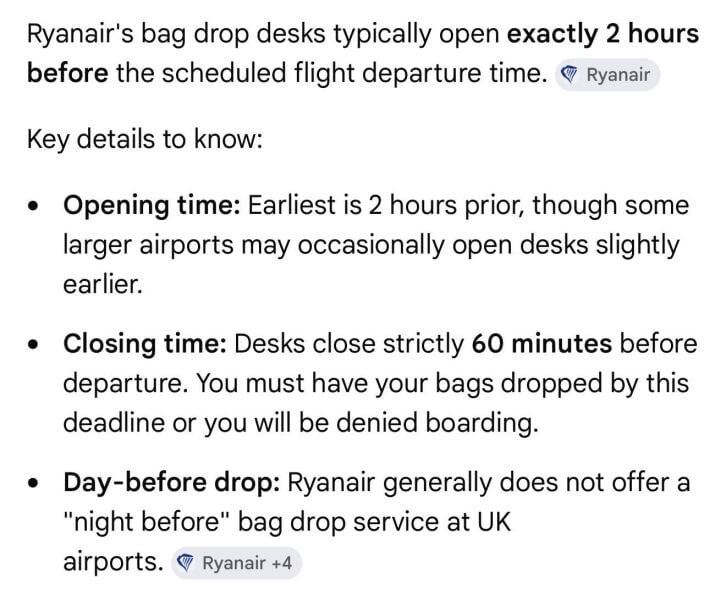 To consider cancelling my holiday because of the EES?