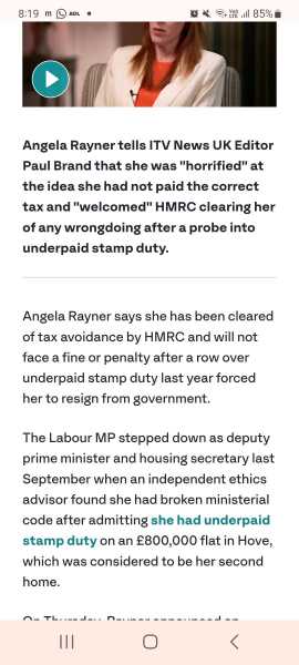 Angela Rayner's tax affairs