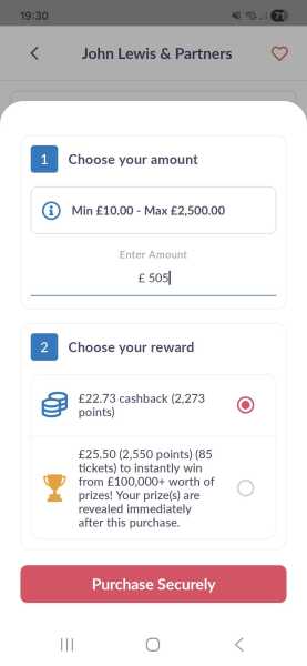 Jam doughnut cash back ap