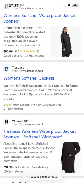 Lightweight waterproof