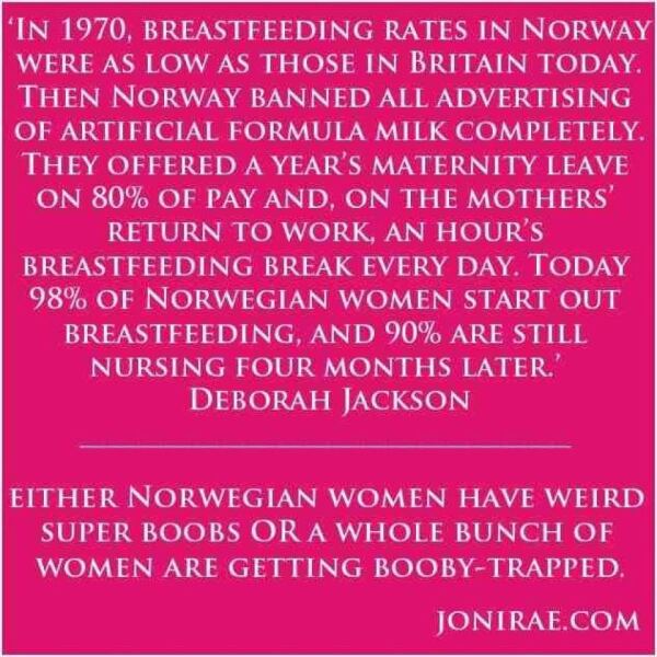 To think that "97% of women can breastfeed" is a load of crap