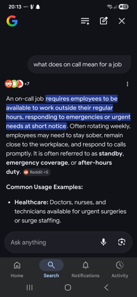 22:30 work call - completely unacceptable?