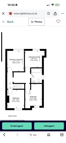 Reconfiguration to make fourth bedroom?