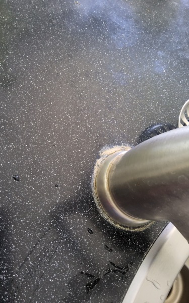 Kitchen worktops that are best for very hard water area please.