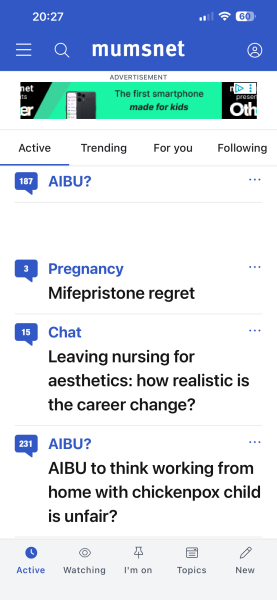 Missing thread titles in the app