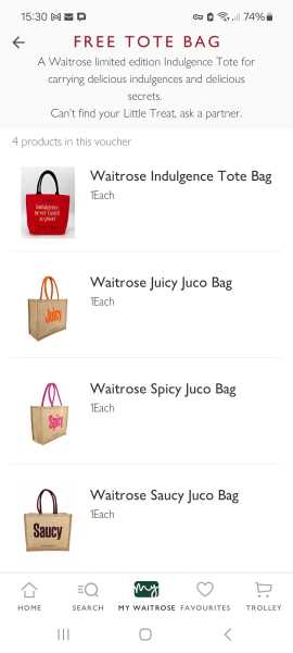 Has anyone had any Little Treats from Waitrose yet?