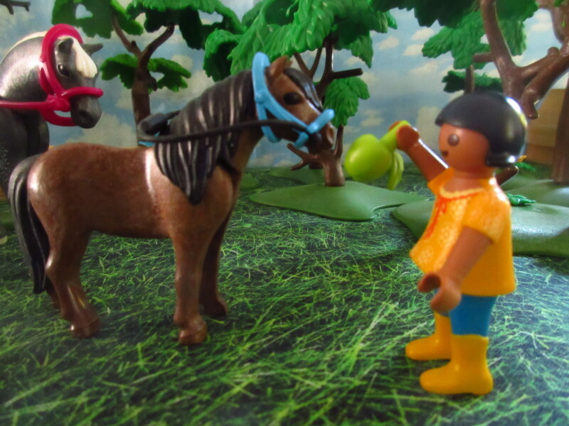 It's Springtime in Eastgate Park for the Playmobil people in our house...