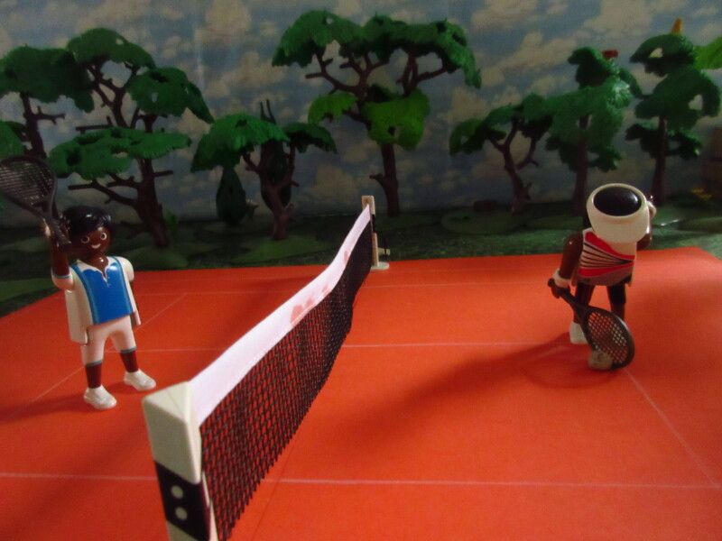 It's Springtime in Eastgate Park for the Playmobil people in our house...