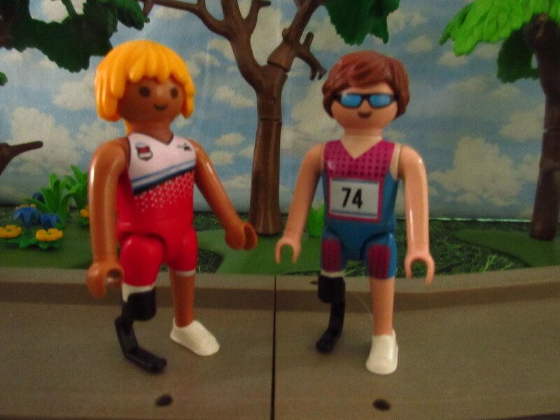 It's Springtime in Eastgate Park for the Playmobil people in our house...